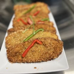 Hugo DeLucas Deli - House Breaded Eggplant Cutlets