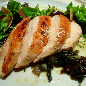 a.kitchen - Grilled chicken w/ Swiss chard & sour eggplant - New American Near Me - Philadelphia, Pennsylvania a.kitchen - Grilled chicken w/ Swiss chard & sour eggplant - New American Near Me - Philadelphia, Pennsylvania