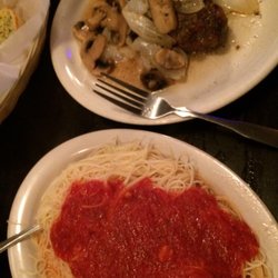19th Hole Cafe - Side of pasta that came with steak