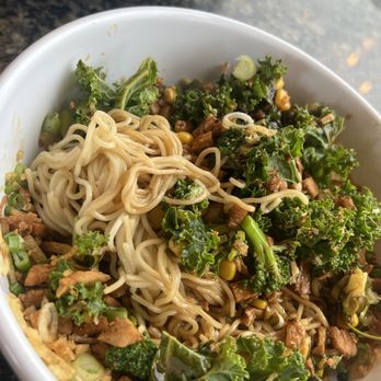 Bay Poke - Noodle Poke Bowl- Brown rice, White rice, Noodles, Kay Noodles for base option available - Ramen Near Me - Baytown, Texas