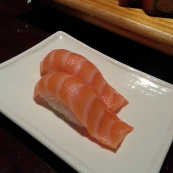 Hikari - Salmon nigiri - Sushi Bars Near Me - Houston, Texas Hikari - Salmon nigiri - Sushi Bars Near Me - Houston, Texas
