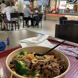 Beef bowel with noodles - which was very good and also very reasonable priced. Beef bowel with noodles - which was very good and also very reasonable priced.