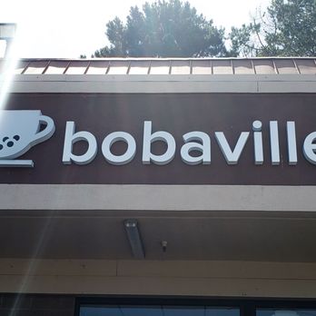 Bobaville - The front sign - Coffee & Tea Near Me - Daly City, California
