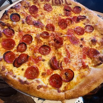 Doughbird - Pepperoni & Fresh Mozzarella pizza - Comfort Food Near Me - Tucson, Arizona