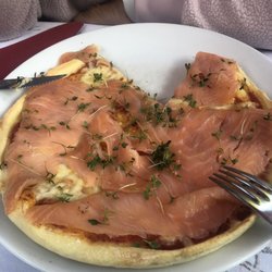 Hostaria La Romantica - Lachspizza