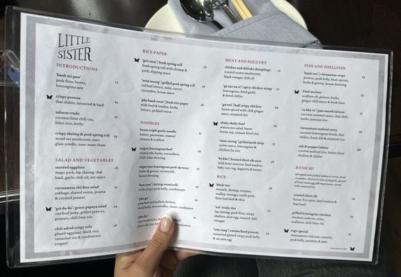 Menu photo 1 Little Sister Los Angeles, CA Menu photo 1 Little Sister Los Angeles, CA