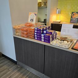Annapurna Simply Vegetarian - Counter with take-home snacks