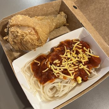 Jollibee - Chicken Joy with spaghetti - Fast Food Near Me - Iloilo City, ILI