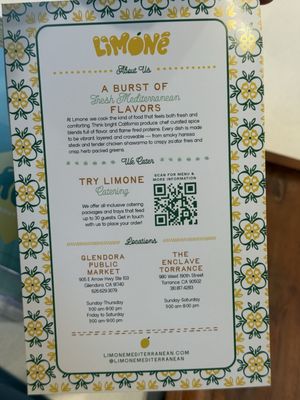 Menu photo 5 Limoné Mediterranean Glendora, CA Menu photo 5 Limoné Mediterranean Glendora, CA