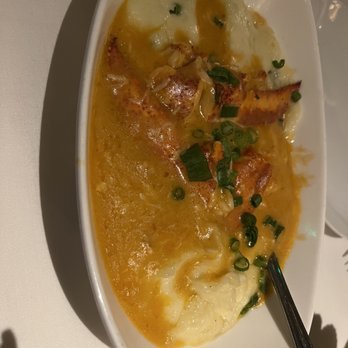 Eddie V's Prime Seafood - Butter Poached Lobster, White Cheddar Mashed Potatoes - Seafood Near Me - Paramus, New Jersey