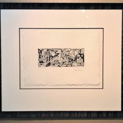 Park City Frame - A rare Picasso Guernica etching