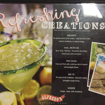 Alfredo's - Cocktails Menu - Mexican Near Me - Lomita, California Alfredo's - Cocktails Menu - Mexican Near Me - Lomita, California