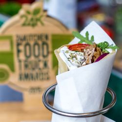 Vleesch Noch Visch - Pita Gyros (vegetarian)