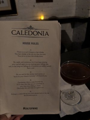 Menu photo 3 Caledonia Bar New York, NY