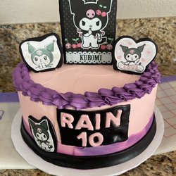 Cakes By Emy - My Niece Rain's 10th Birthday cake made her feel Soo very special! And everyone enjoyed her cake with edible decorations this time!