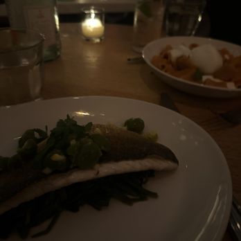 La Pecora Bianca Midtown - Branzino and the Rigatoni - Italian Near Me - New York, New York La Pecora Bianca Midtown - Branzino and the Rigatoni - Italian Near Me - New York, New York