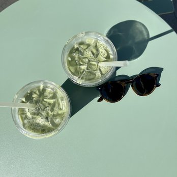 Condron Coffee - Matcha late with oat milk - Coffee & Tea Near Me - Riverside, California Condron Coffee - Matcha late with oat milk - Coffee & Tea Near Me - Riverside, California