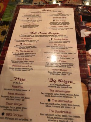 Menu photo 1 Piedmont Ale House Burlington, NC