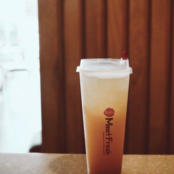 Meet Fresh - Mango and Passion Fruit Green Tea - Desserts Near Me - Plano, Texas Meet Fresh - Mango and Passion Fruit Green Tea - Desserts Near Me - Plano, Texas
