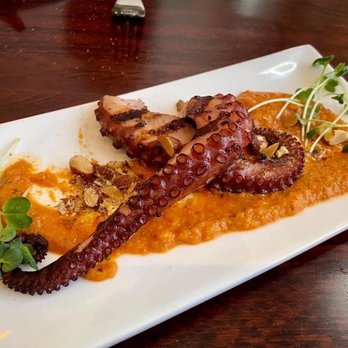 Alter House Restaurant  - Grilled octopus with romesco sauce - New American Near Me - Clarks Summit, Pennsylvania