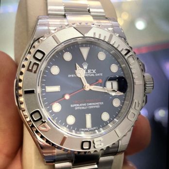 Swiss Watch Gallery - Yatchmaster Blue Dial ~ the picture doesn't do its justice, absolutely gorgeous - Watches Near Me - Brea, California Swiss Watch Gallery - Yatchmaster Blue Dial ~ the picture doesn't do its justice, absolutely gorgeous - Watches Near Me - Brea, California