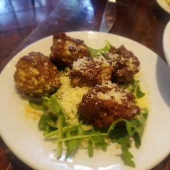 ECCO on Overton Park - From the small plates menu: chorizo meatballs - Modern European Near Me - Memphis, Tennessee