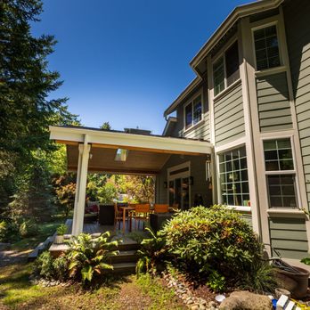 Timberline Patio Covers - Gable Roof - 350sqft
Pine Soffit
Timberline
Presidential roofing
Wrapped T/K Cedar posts
Roof over existing deck
2 2x4 skylights - Patio Coverings Near Me - Kent, Washington Timberline Patio Covers - Gable Roof - 350sqft
Pine Soffit
Timberline
Presidential roofing
Wrapped T/K Cedar posts
Roof over existing deck
2 2x4 skylights - Patio Coverings Near Me - Kent, Washington