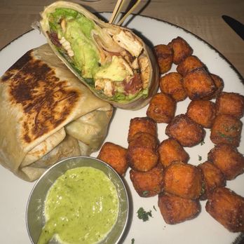 Avalon Beach House - Chicken Club Wrap - Cocktail Bars Near Me - Delray Beach, Florida Avalon Beach House - Chicken Club Wrap - Cocktail Bars Near Me - Delray Beach, Florida
