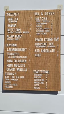 Menu photo 3 The Caffeinated Cow Patterson, CA Menu photo 3 The Caffeinated Cow Patterson, CA