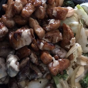 Hibachi Express - LAND LOVER WITH SHRIMP - Japanese Near Me - Warner Robins, Georgia