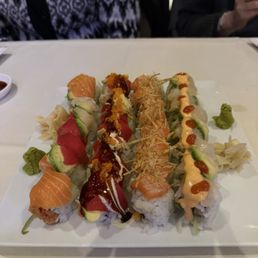Spicy Rainbow Roll