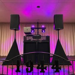 VFW Post 1944 - The stage for the Dj