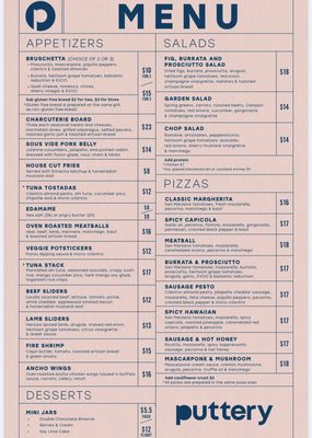Menu photo 6 Puttery Pittsburgh, PA Menu photo 6 Puttery Pittsburgh, PA