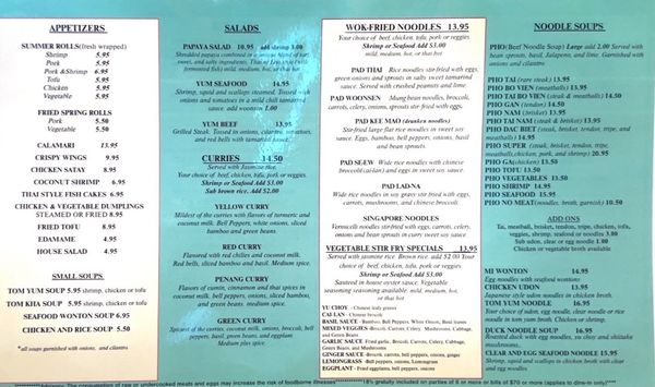 Menu photo 3 Viet Thai Cafe Orlando, FL Menu photo 3 Viet Thai Cafe Orlando, FL