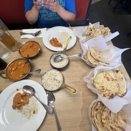 Naan sampler Naan sampler