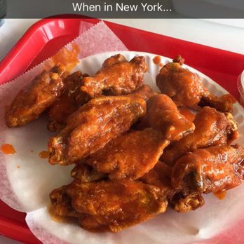 Mario & Salvo's - Medium bufffalo wings. They were so good and the sauce was flavorful but not too spicy. - Pizza Near Me - DeWitt, New York Mario & Salvo's - Medium bufffalo wings. They were so good and the sauce was flavorful but not too spicy. - Pizza Near Me - DeWitt, New York