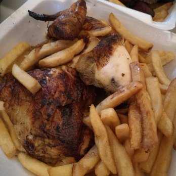 Don Carlos Polleria - 1/2 Roasted Chicken - $12 - Peruvian Near Me - Franklin Township, New Jersey Don Carlos Polleria - 1/2 Roasted Chicken - $12 - Peruvian Near Me - Franklin Township, New Jersey