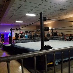 Brockton VFW - Fun, medium sized function hall. Ample parking and easy to get to. Great place to catch a wrestling show.