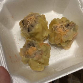 Dim Sum King - Shrimp shu mai! Excellent! It has pork in it too, and some mushrooms as well. Very tasty, I like it better than the Chicken shu mai - Dim Sum Near Me - Bradenton, Florida Dim Sum King - Shrimp shu mai! Excellent! It has pork in it too, and some mushrooms as well. Very tasty, I like it better than the Chicken shu mai - Dim Sum Near Me - Bradenton, Florida