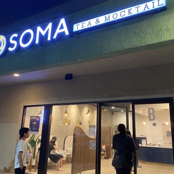 SOMA Tea & Mocktail - Store front - Bubble Tea Near Me - Irvine, California SOMA Tea & Mocktail - Store front - Bubble Tea Near Me - Irvine, California