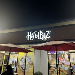 Exterior outside entrance of Habibiz - San Jose, California Exterior outside entrance of Habibiz - San Jose, California