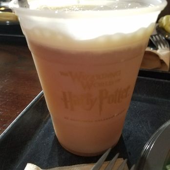 Three Broomsticks - Frozen butterbeer - British Near Me - Orlando, Florida