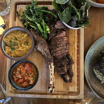 The Bison Restaurant - Bison tomahawk, duck and bison short ribs - Canadian (New) Near Me - Banff, Alberta