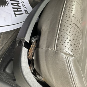 Betty's Tires - Damage to front seat. I went there for brakes! - Tires Near Me - Mt Pleasant, South Carolina Betty's Tires - Damage to front seat. I went there for brakes! - Tires Near Me - Mt Pleasant, South Carolina