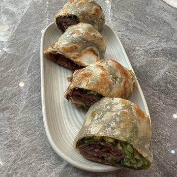 Yum Long - Beef Wrap Pancake - Chinese Near Me - Monterey Park, California Yum Long - Beef Wrap Pancake - Chinese Near Me - Monterey Park, California