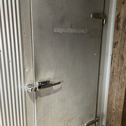 Leaf & Barrel - Walk in beer cooler converted to a humidor