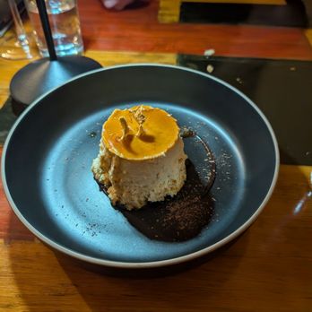 Aji Restaurant - Cappuccino flan - Latin American Near Me - Taos, New Mexico