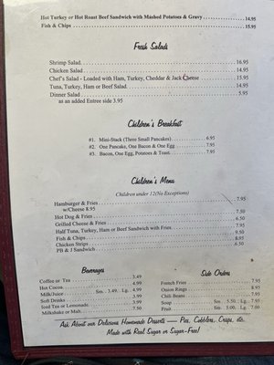Menu photo 5 Edelweiss Auburn, CA