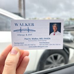 Walker Allergy & ENT - Dr. Walker is who I saw today!