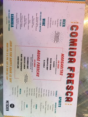 Menu photo 8 Comida Fresca Metuchen, NJ